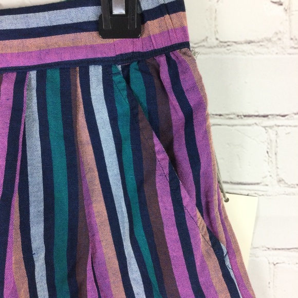 A new day pull on stripe shorts pockets XS NWT - Picture 2 of 4